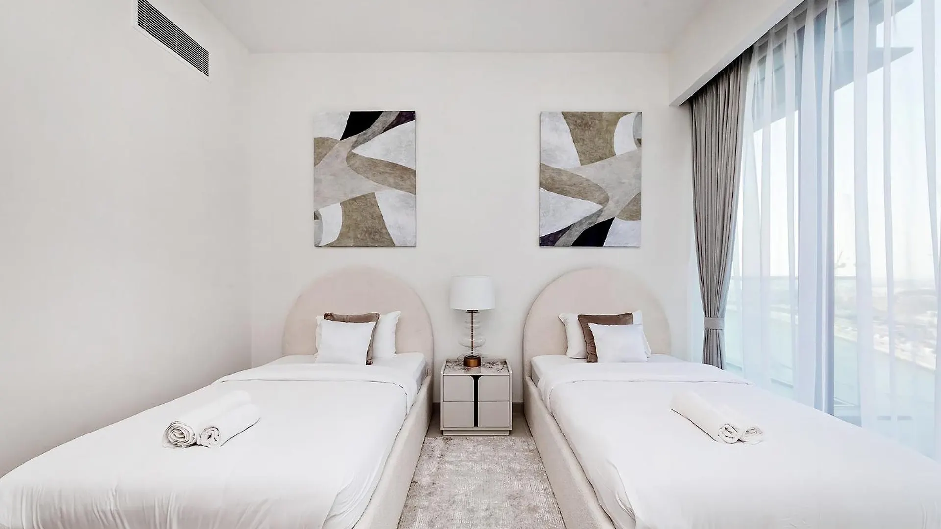Luxury 2Br Apartment Burj Khalifa View In Al Safa Dubai 0*,