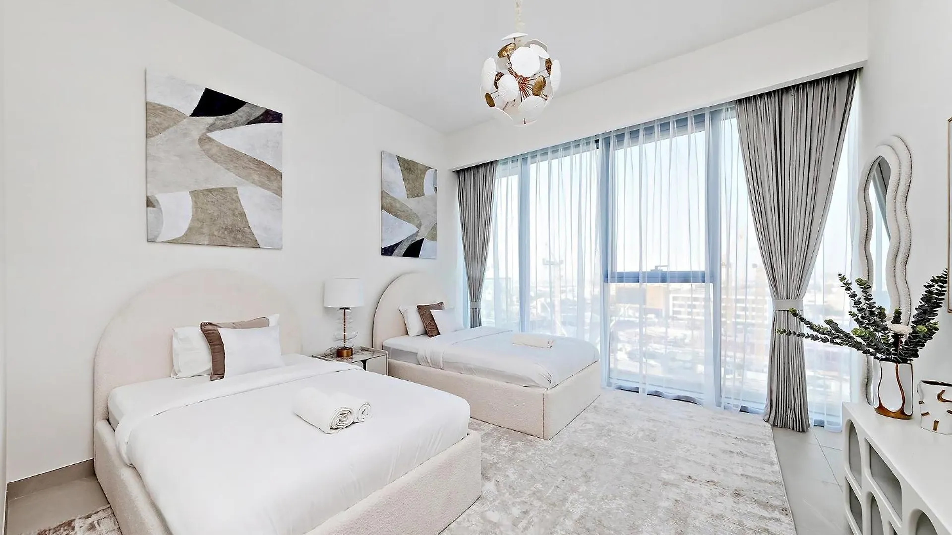 Luxury 2Br Apartment Burj Khalifa View In Al Safa Dubai